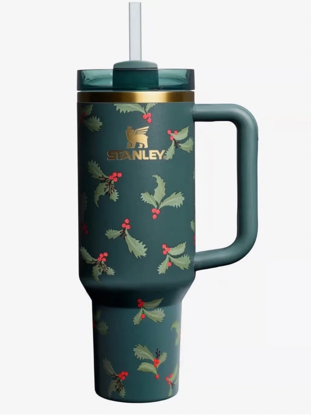 Stanley 40 oz. Quencher H2.0 FlowState Tumbler Limited Edition Holiday Botanical